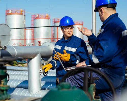 Oil and gas workers