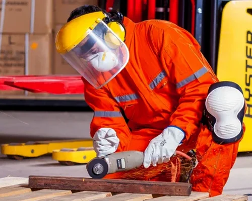 Skilled labour for construction work